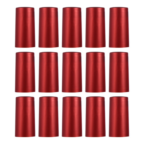 Tappi Termoretraibili Rosso in PVC Per Vino E
