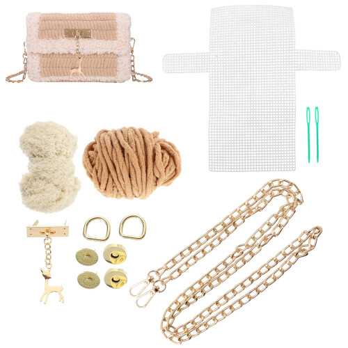 Set Materiale Borsa Ricamo Fai Da Te Kit 1
