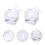 12 Scatole Per Torta In Pvc Trasparenti Con Nastro 5