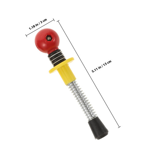 Loaded Spring Rod Pinball Shooter Handle Per Macchina Flipper 1