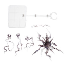 Set Per Action Figure, Base Trasparente E Espositivo