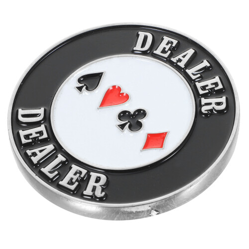Dealer Button Poker Guard In Accessorio Per 1
