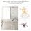 Set Per Action Figure, Base Trasparente E Espositivo 7