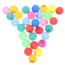 30 Kleurrijke Ballen Plastic Feestbedankjes