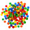 100 Palline Da Lotto 3,2 Cm Colorate Per E 1