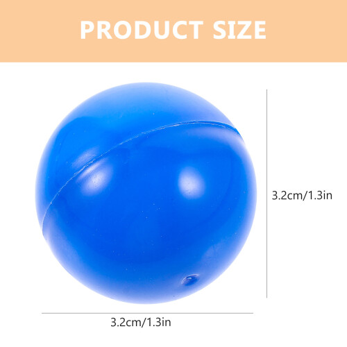 100 Palline Da Lotto 3,2 Cm Colorate Per E 2
