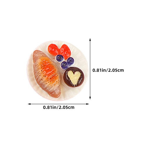 12 Alimenti Artificiali Miniatura Per Casa Delle 1