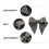 1 Pezzo Accessorio Per Scarpe Con In Tessuto 11