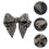 1 Pezzo Accessorio Per Scarpe Con In Tessuto 3