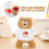 2 Per Costume Decorativo Riutilizzabile 3