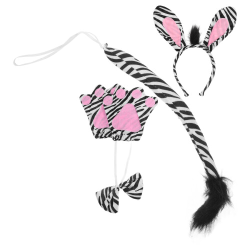 Set Per Costumi Bambino A Tema Zebra Per Halloween E Feste 2