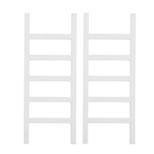 2 Miniatura In Legno 3,93 X 1,57 Pollici Per Casa Delle