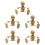 6 Pezzi Legno Con Braccia E Gambe Per Decorazione 9