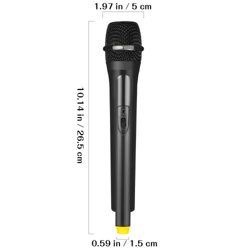 1 Stuks Gesignaleerd Microfoonprop Voor Podium En Speelgoed 1