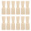 20 Pezzi Legno Con Cappello Fai Da Te Per Pittura 6