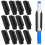 12 Pezzi Portapenne Scrivania In Silicone Con Clip 1