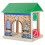 Wooden Railway Station Model Train Building Scene Layout Accessory 1
