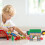 Wooden Railway Station Model Train Building Scene Layout Accessory 8