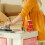 Miniature Popcornmachine Lollymachine Tafeltop Wagentje 5