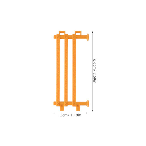 100 Stuks Corral Schutting Panel Poorten Schotten Plastic 9 Cm 2