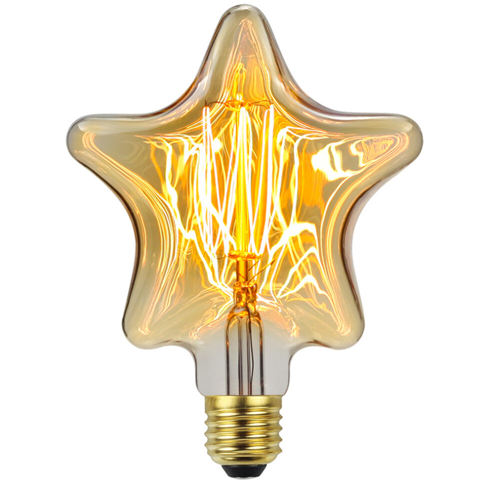 1 Sztuka ŻAróWka E27 PięCioramienna Gwiazda Retro Do Domu-image