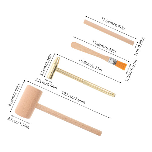2 Sets Kinderen Archeologische Opgraving Tools Met , Borstel En 2