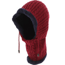 Sciarpa Con Cappuccio Unisex In Addensata Per Inverno