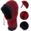 Sciarpa Con Cappuccio Unisex In Addensata Per Inverno 3