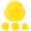 10 St Mini Bouwhelm Realistisch Poppenhelm Decor Hoed 10