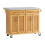 SoBuy Desserte Cuisine Bambou Roulettes Extensible 1
