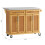 SoBuy Desserte Cuisine Bambou Roulettes Extensible 3