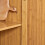 SoBuy Desserte Cuisine Bambou Roulettes Extensible 5