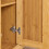 SoBuy Desserte Cuisine Bambou Roulettes Extensible 6