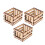 3Pcs Mini House Storage Baskets Decorative Miniature Supplies 11