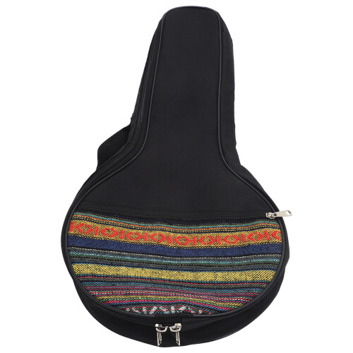 1Pc Four Strings Banjo Container Black Cotton Padded Portable Bag