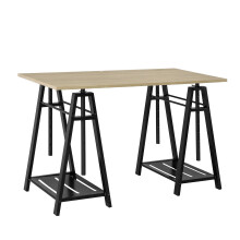 SoBuy Regulowany stolik nocny 45x30x70cm FWT32-N