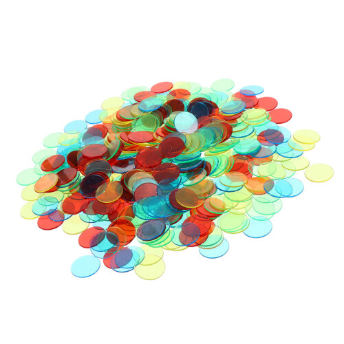 240Stk Kunststoff Chips Plastik Marker Spielchips Unterhaltung 2