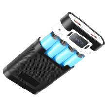 Diy 18650 Banque D'Énergie 4 Emplacements Boîtier Chargeur