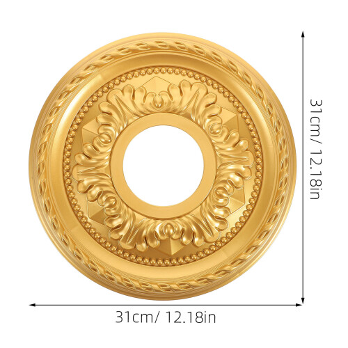 Gold De PVC Para Ventilador Y Hogar 1