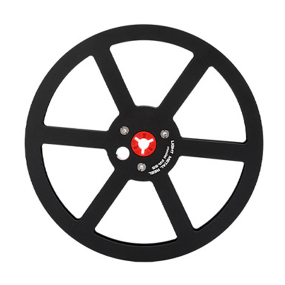 Reel To Reel Recorder Part Metal 7Inch Open Reel- Black/Red 7754000524945