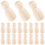30 Pezzi Palline Legno Non Finite Per Pittura E Bambini 3