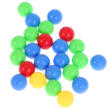 About 120Pcs Plastic Replacement Balls For Game Beads Toy