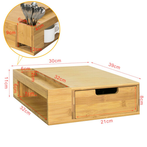 SoBuy Suporte para Micro-ondas e Café FRG256-N 2