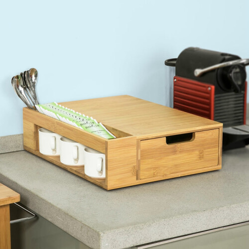 SoBuy Suporte para Micro-ondas e Café FRG256-N 1