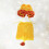 Costume Bébé Tenue De Lion Orange Animé 7