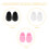 6 Paia Scarpe Decorative Miniature Per Costumi 8