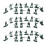 100 Pièces Mini Soldats Figurines Table À Sable 1
