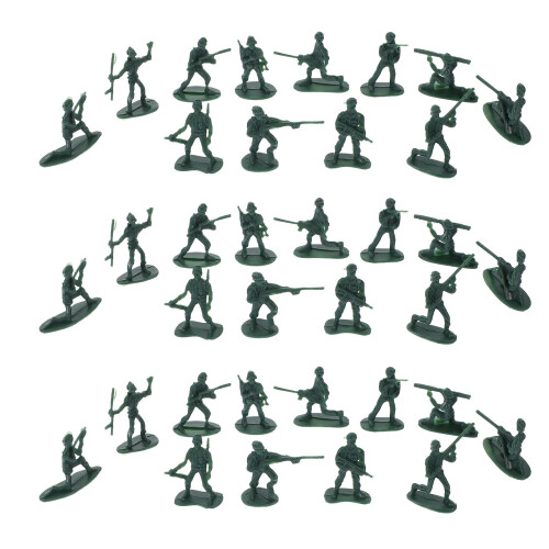 100 Pièces Mini Soldats Figurines Table À Sable