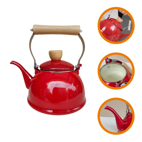 Hervidor Esmaltado Para , Tetera De 1,4 L 2