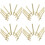 100Pcs Metal Cribbage Board Pegs Game Accessories 10